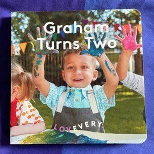 Lovevery "Graham Turns Two" Board Book